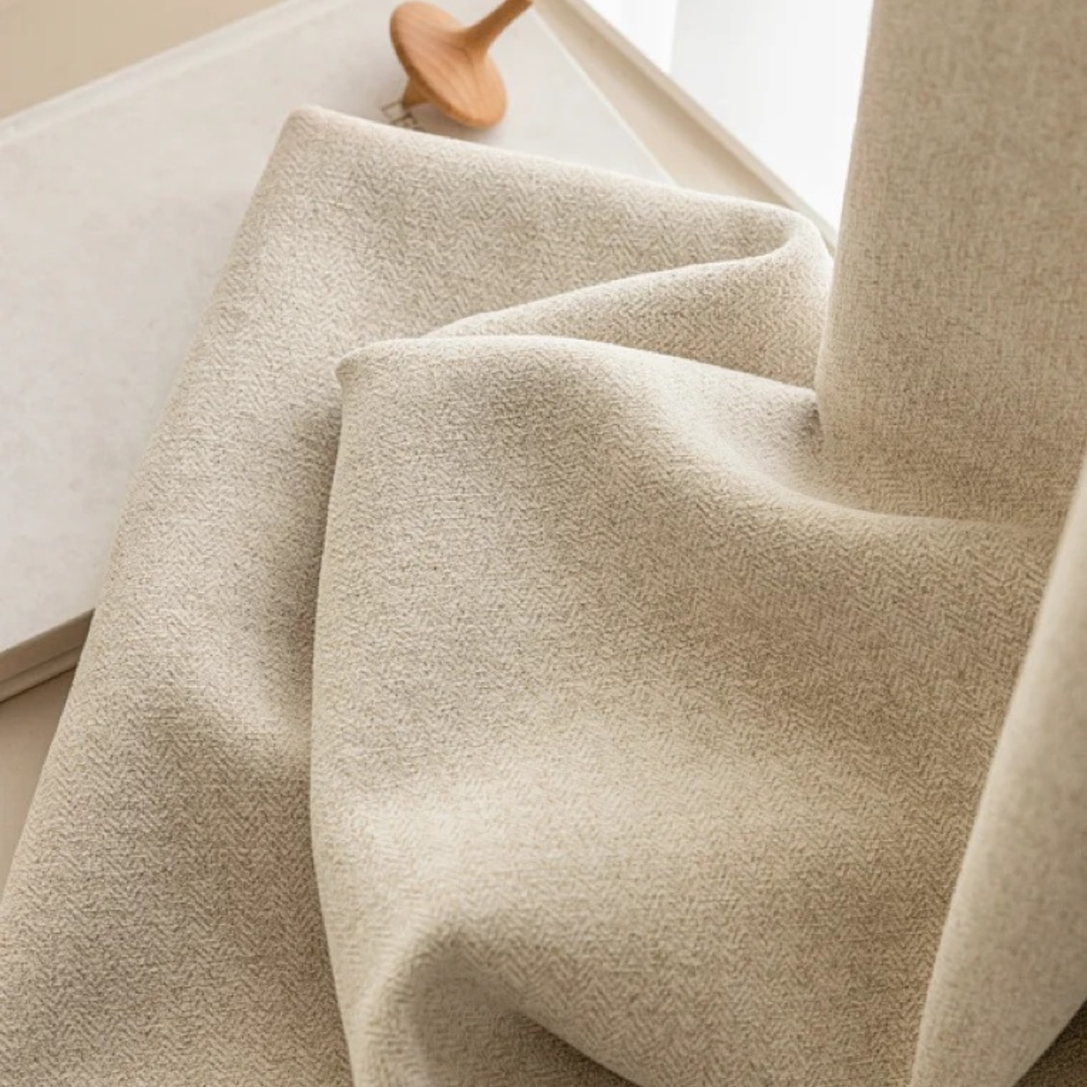 LAINÉ LUXE Chenille Blackout Curtains II
