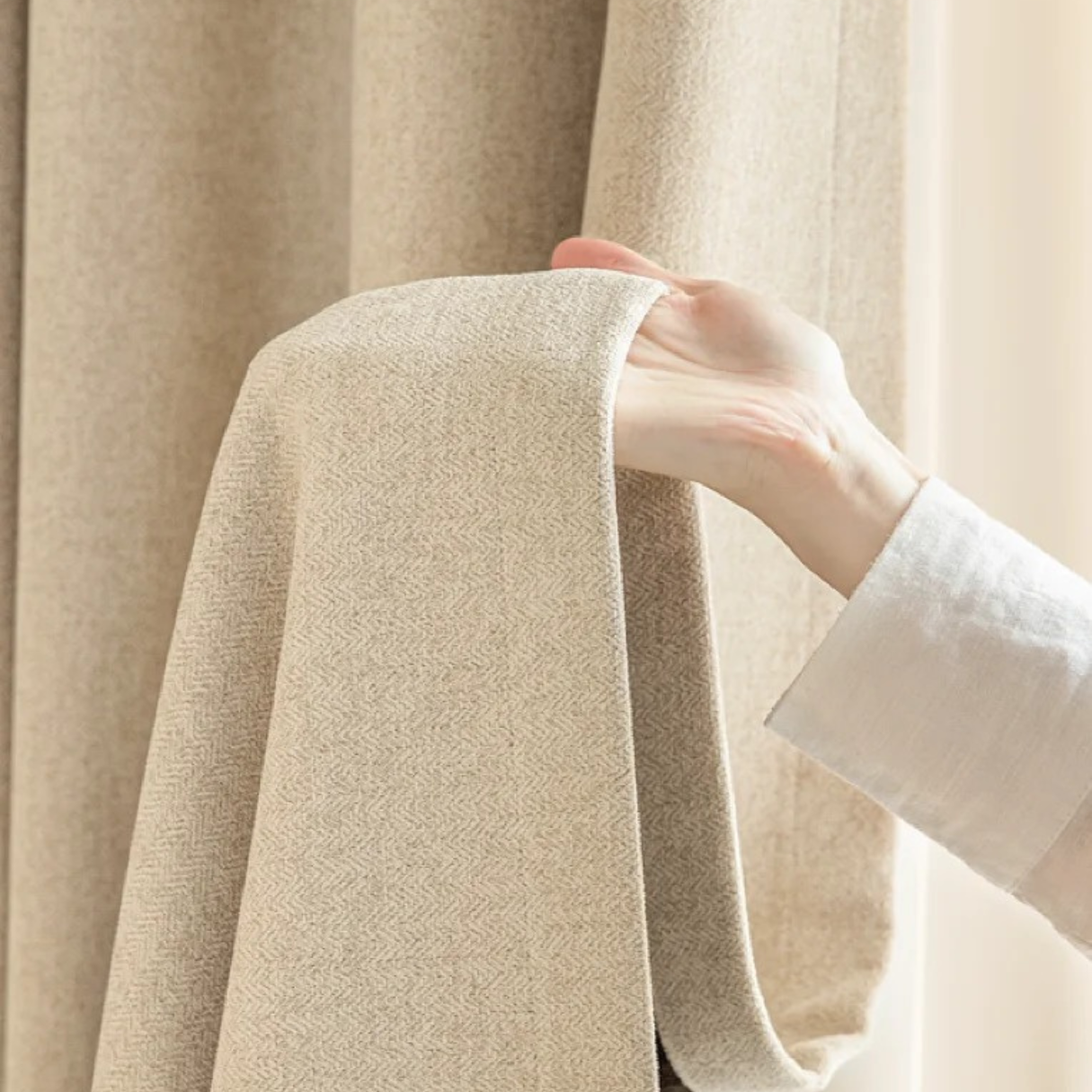 LAINÉ LUXE Chenille Blackout Curtains II
