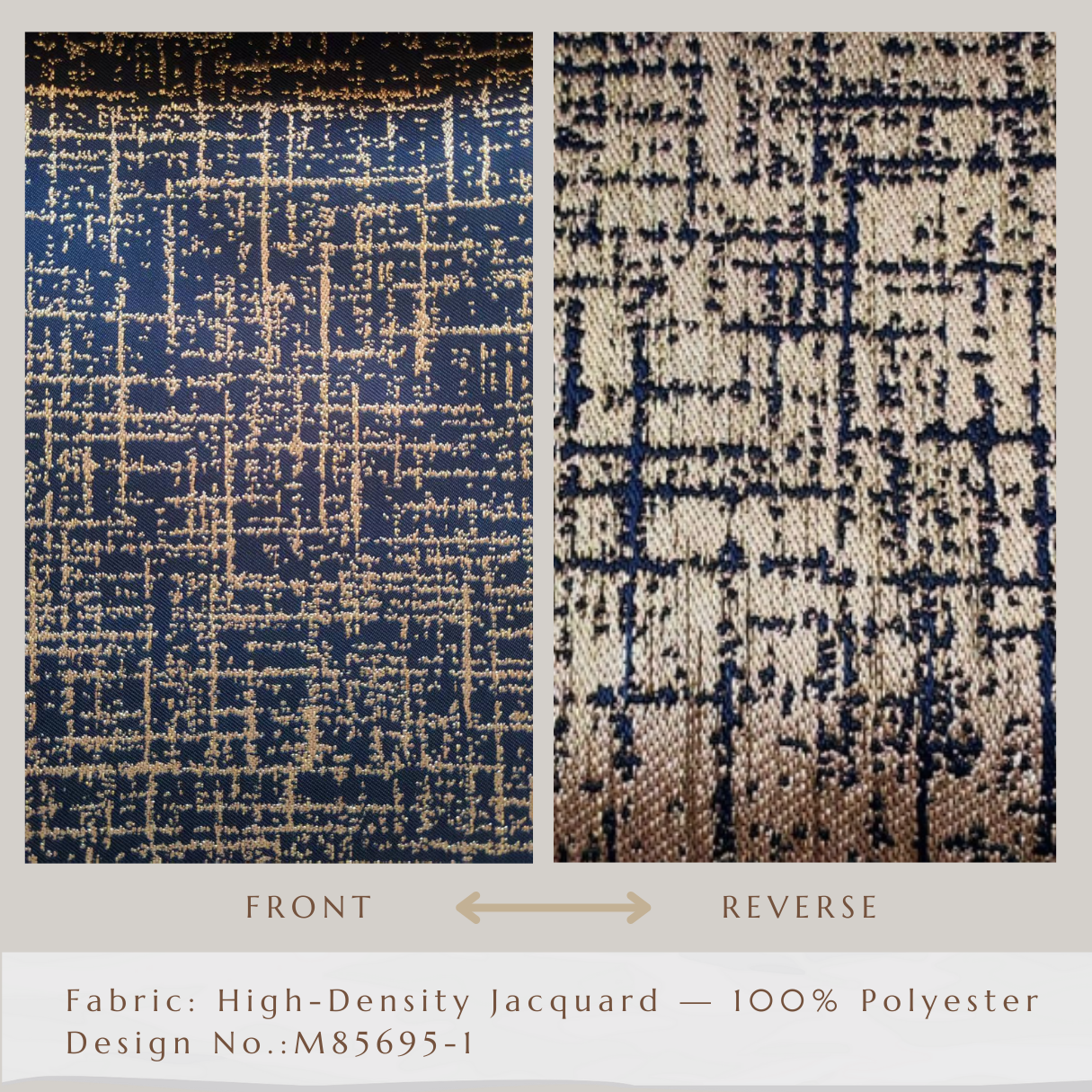 Aurum & Azure – Luxury High-Density Jacquard Curtains