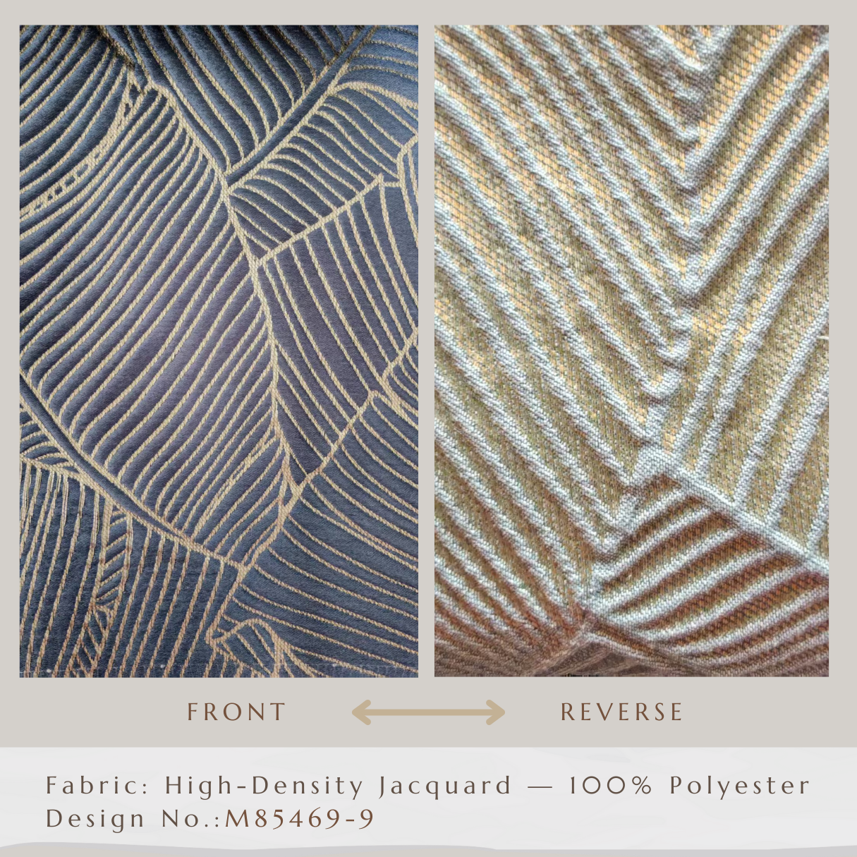 Aurum & Azure – Luxury High-Density Jacquard Curtains
