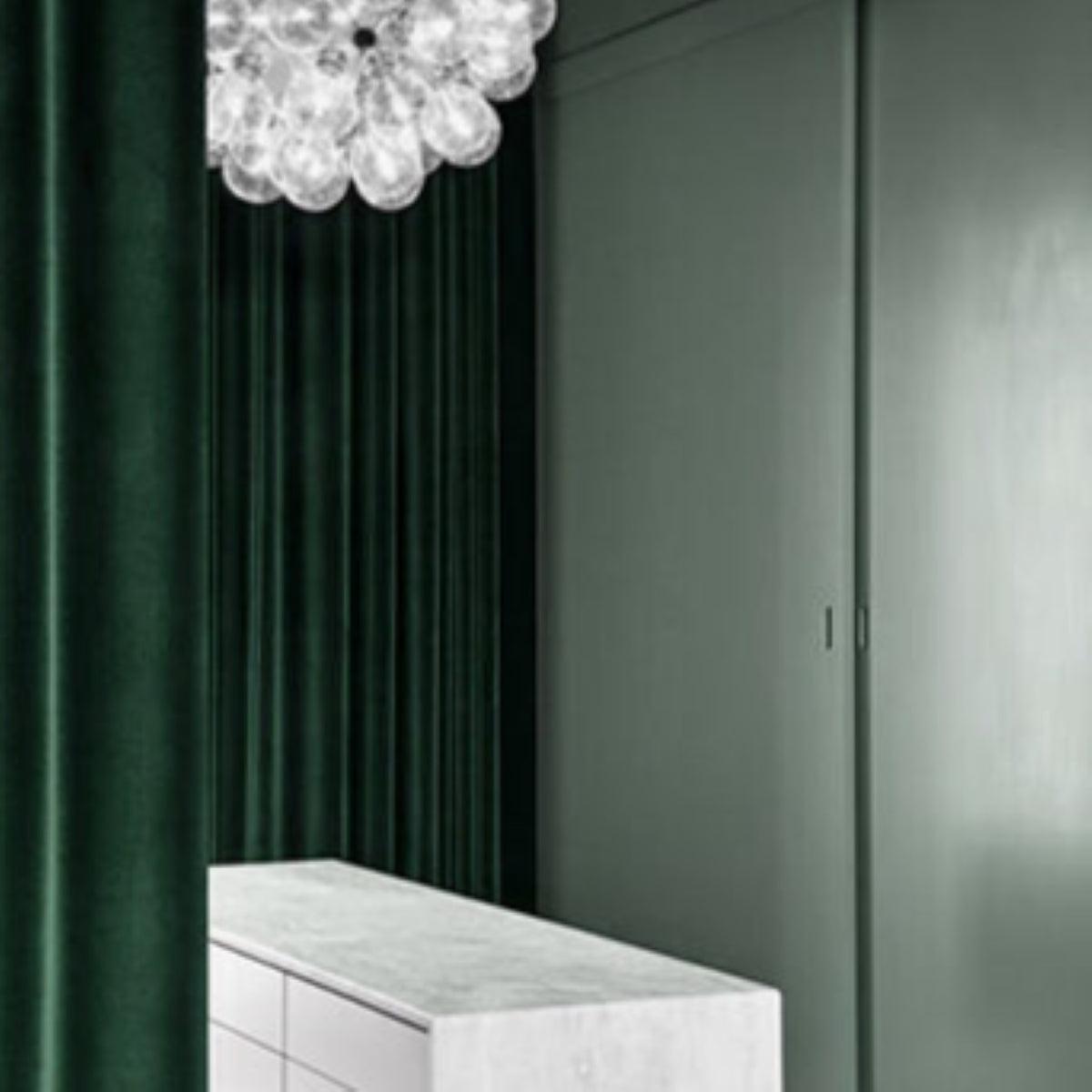 ROYALOBSCURA FLEECE BERYL Velvet Blackout Curtains - Home Curtains