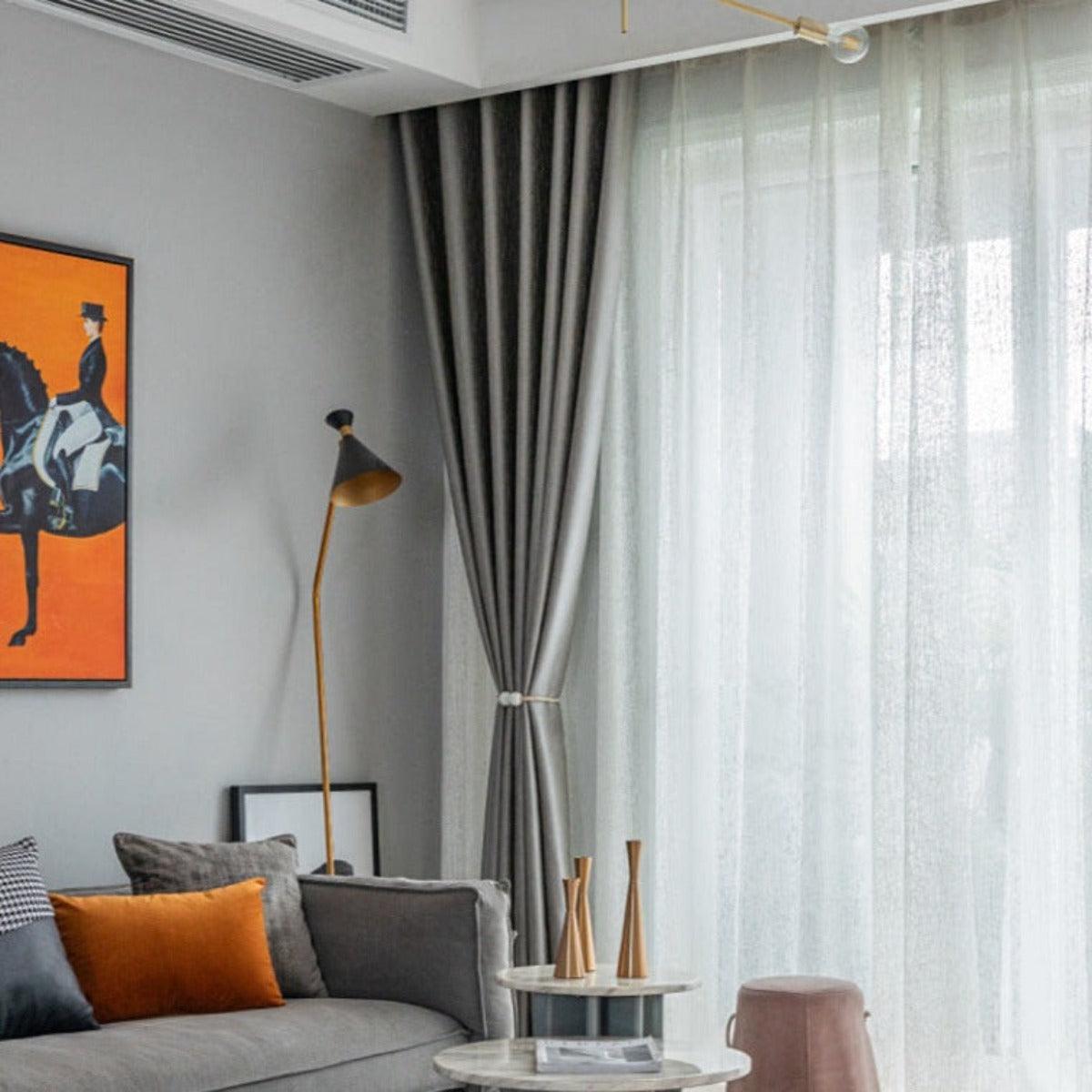 SIMPLICITY NESTING SERENITY Sheer Curtains - Home Curtains