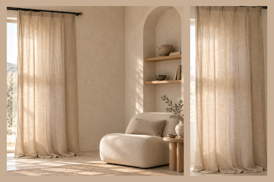 How to Measure Hook Top Curtains: Width, Fullness & Drop Guide