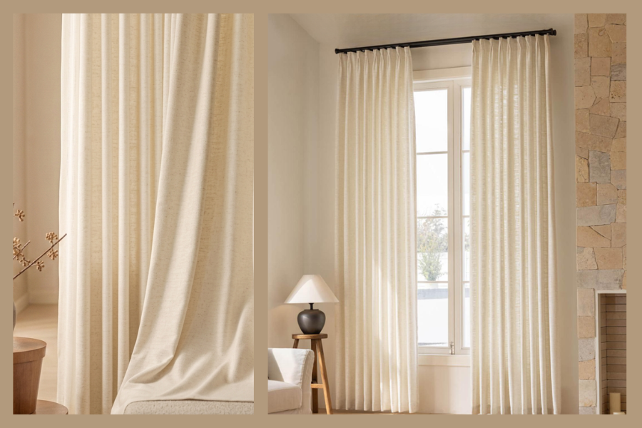 How to Measure Pinch Pleat Curtains
