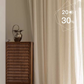 SUNLIT FLAX - Linen Sheer Curtains