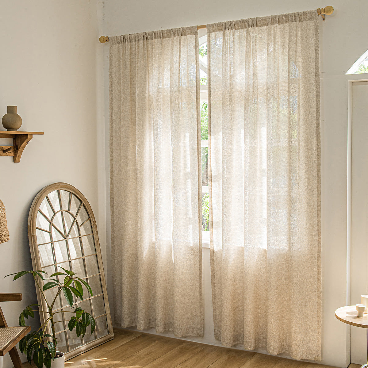 DAWN & DUSK Sheer Curtains
