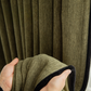 ANTIQUE EVERGREEN Chenille Blackout Curtains