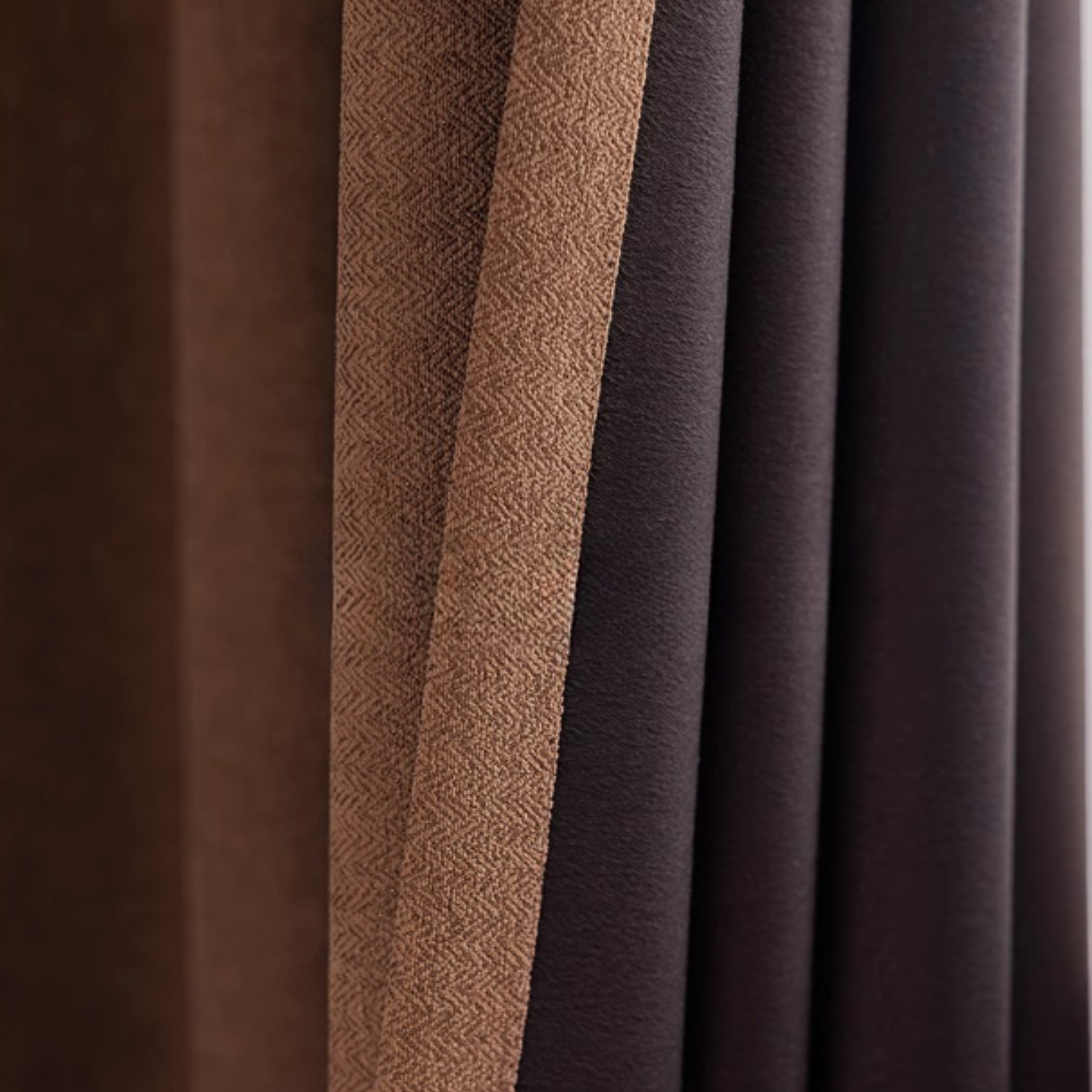 LAINÉ LUXE Chenille Blackout Curtains I