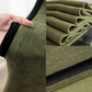ANTIQUE EVERGREEN Chenille Blackout Curtains