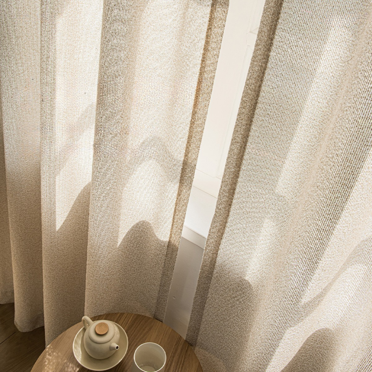 DAWN & DUSK Sheer Curtains