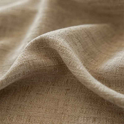 WHISPERING MEADOW Linen Curtains - Sand Beige