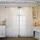 VICTORIAN VOGUE Embroidered Sheer Curtains - Home Curtains