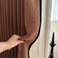 COCOA CASCADE Chenille Blackout Curtains