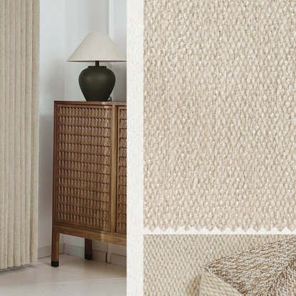 ALORA Luxe Textured Chenille Blackout Curtains