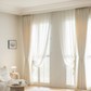 ÉLISE CRÈME Chenille Blackout Curtains