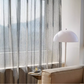 ÉCLAT VOILE Shimmering Sheer Curtain - Silvery Charcoal