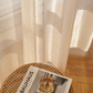 ÉCLAT VOILE Shimmering Sheer Curtain - Champagne Gold