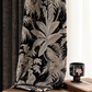 Noir Botanica Chenille Blackout Curtains