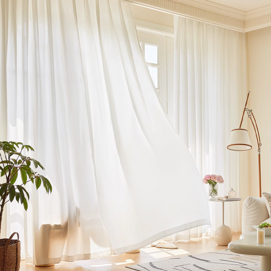 SHY LIGHT Sheer Curtains