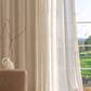 MAISON DU LIN - French Linen Curtains in Sandstone Beige