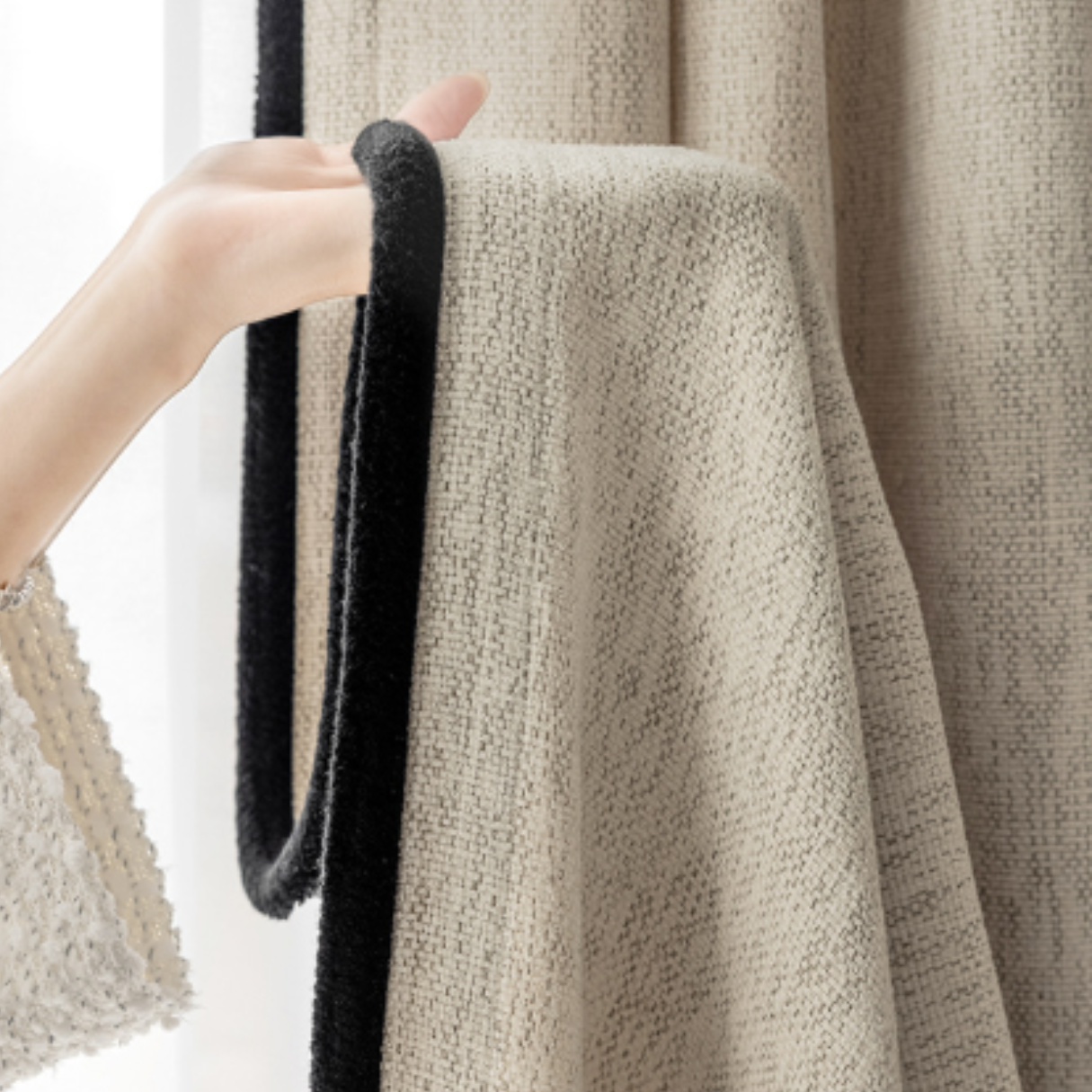 TERRA WEAVE Chenille Blackout Curtains