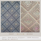 Aurum & Azure – Luxury High-Density Jacquard Curtains