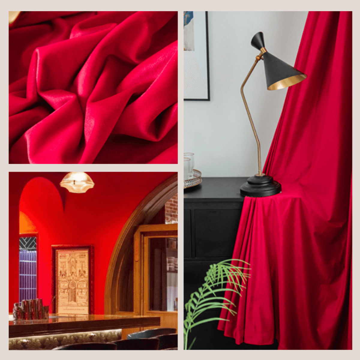 VELOURLUXE SPECTRUM S2 Velvet Blackout Curtains - Home Curtains