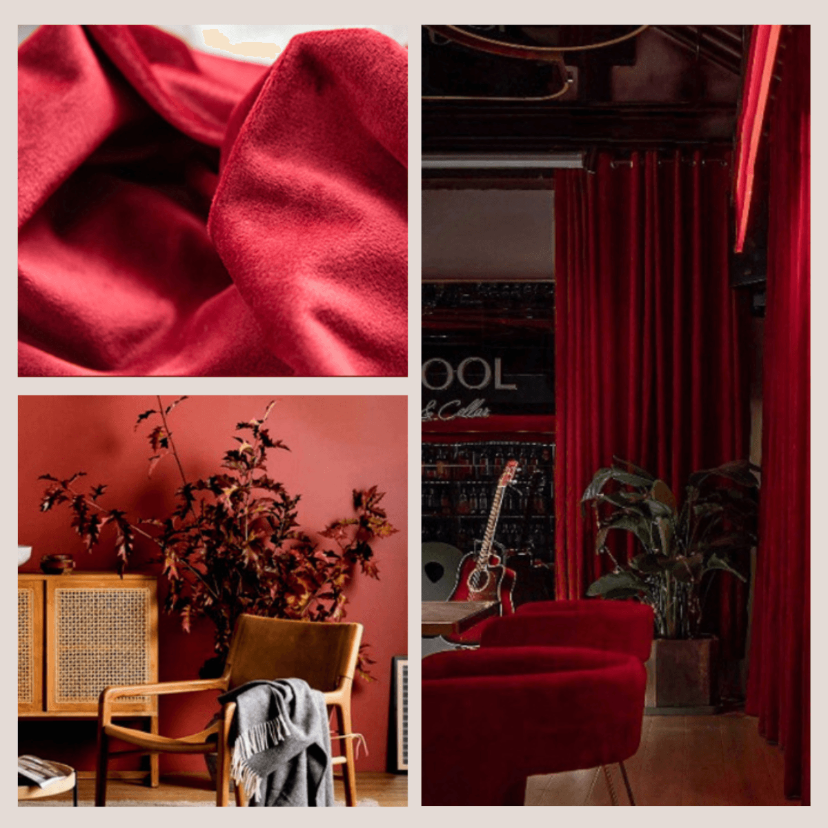 VELOURLUXE SPECTRUM S2 Velvet Blackout Curtains - Home Curtains