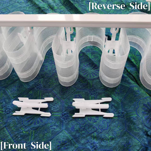 S-WAVE BUTTERFLY HOOKS | Adjustable S-Fold & Wavefold Curtain Hooks