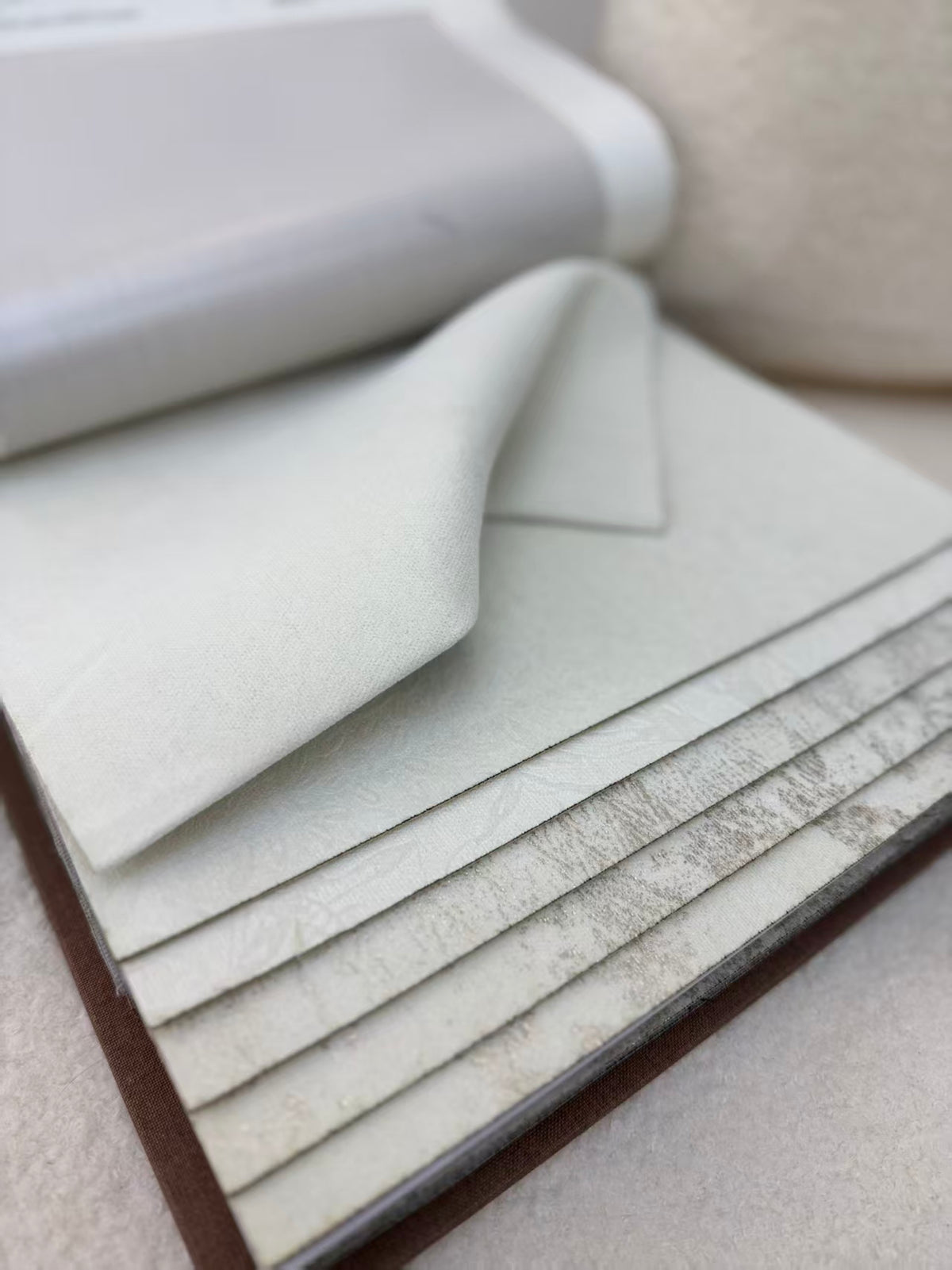 GILDED DRIFT | Gold-Foil Chenille Blockout Curtains