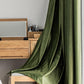 VERDANT VELVET OASIS Blackout Curtains - Home Curtains