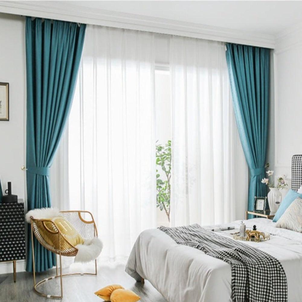 COSTALCHIC WAVE Blackout Curtains - Home Curtains