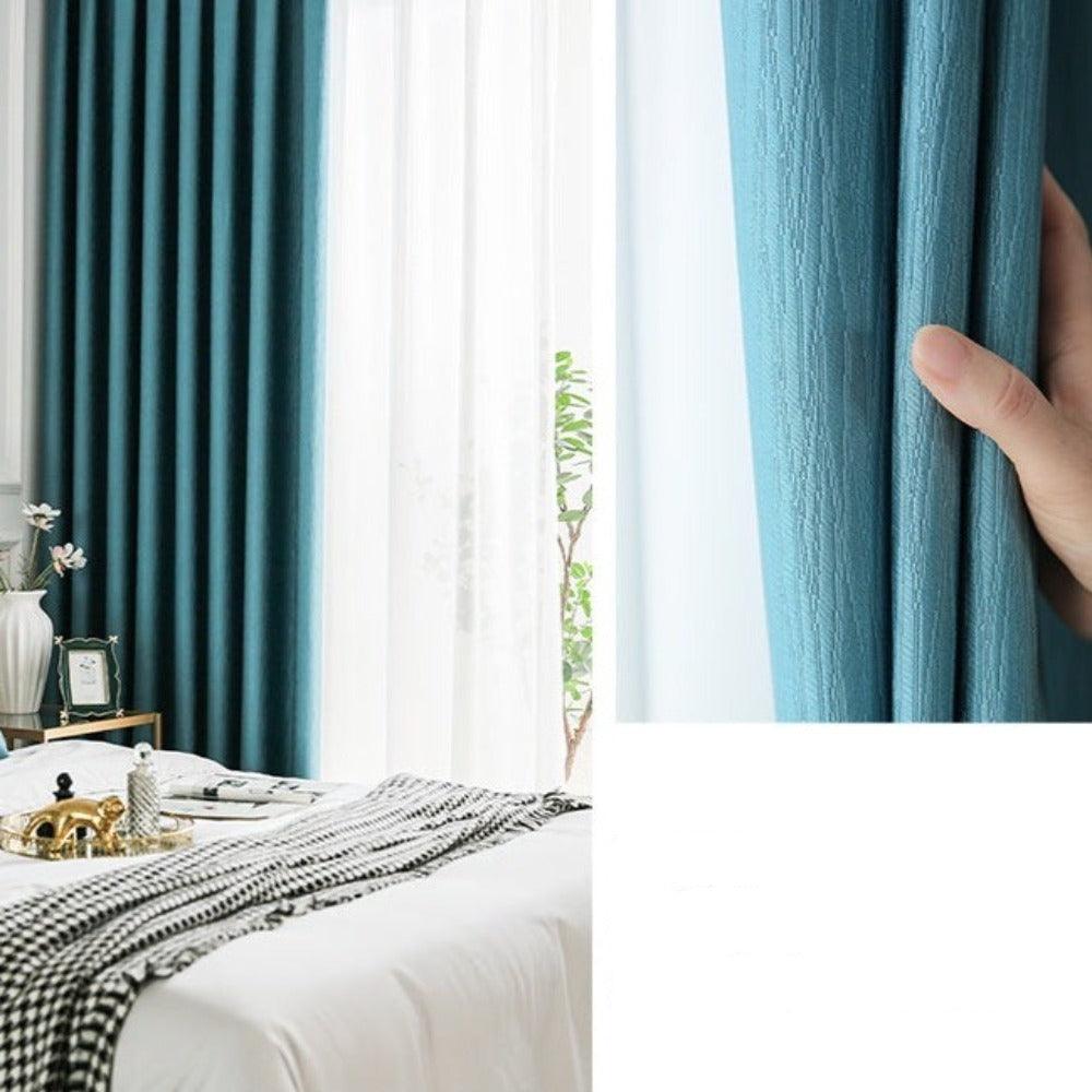 COSTALCHIC WAVE Blackout Curtains