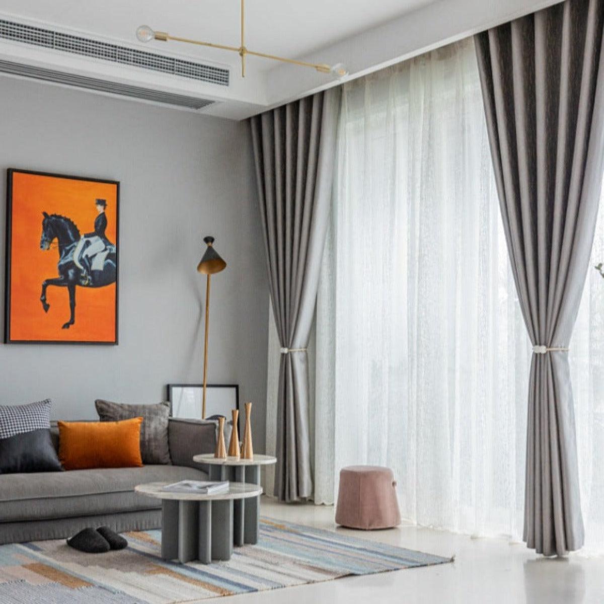 SIMPLICITY NESTING SERENITY Sheer Curtains - Home Curtains