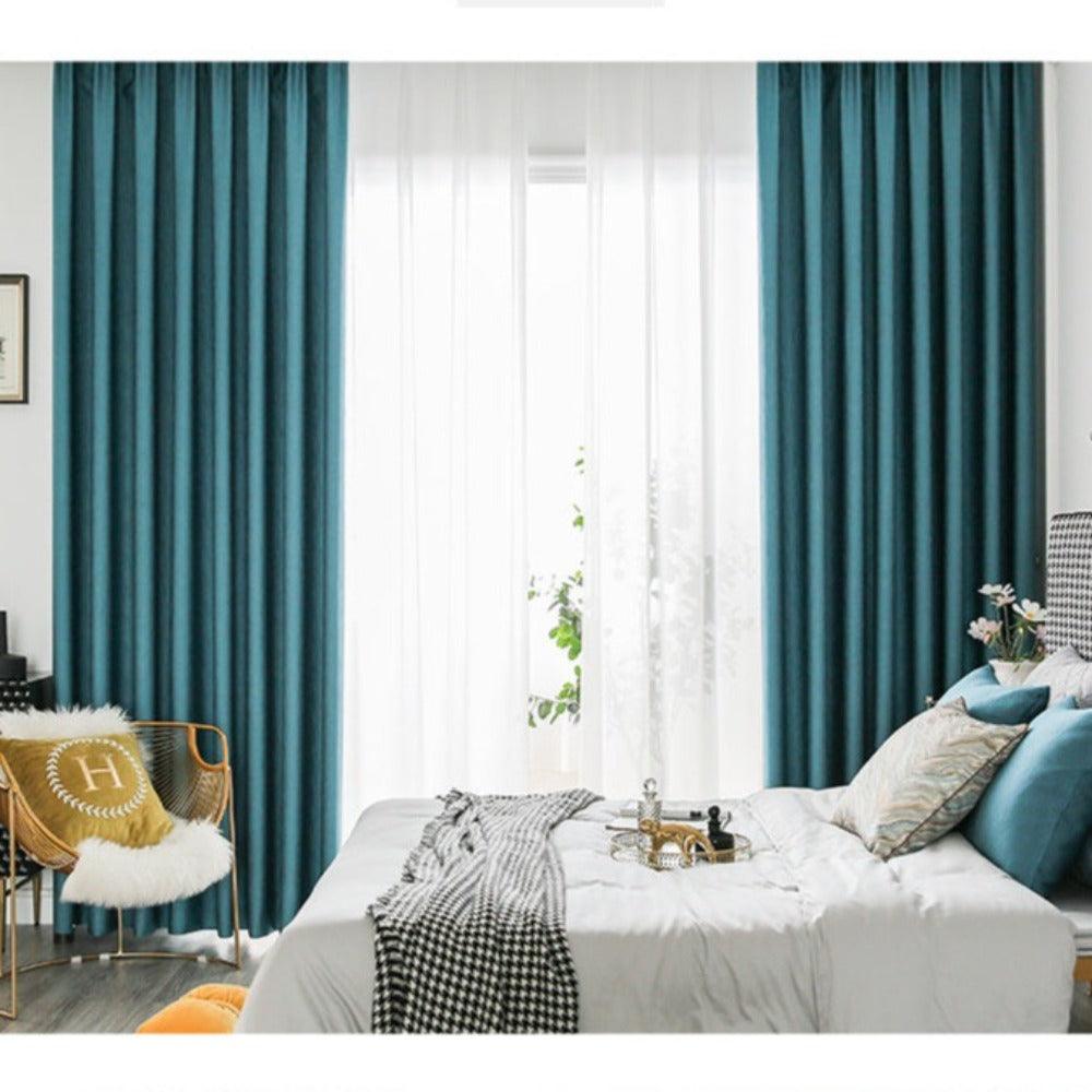 COSTALCHIC WAVE Blackout Curtains