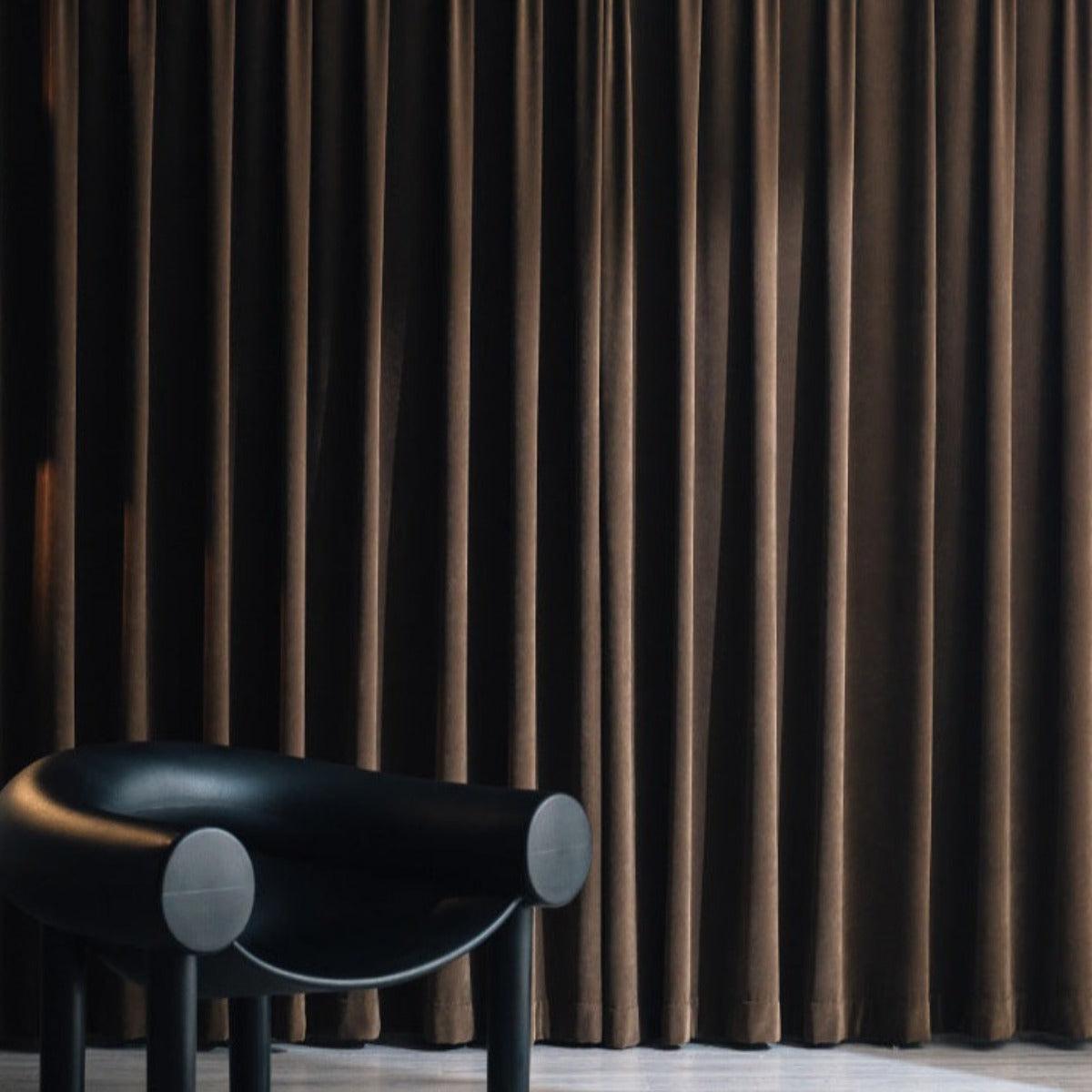 LINENGLOW SOFT FLEECE Blackout Curtains - Home Curtains