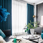 ARISTOCRATALLURE Jacquard Velvet Blackout Curtains