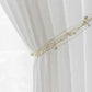 TRANSLUCENT BUBBLESTRIP UV-SHIELD ELEGANCE Sheer Curtains - Home Curtains