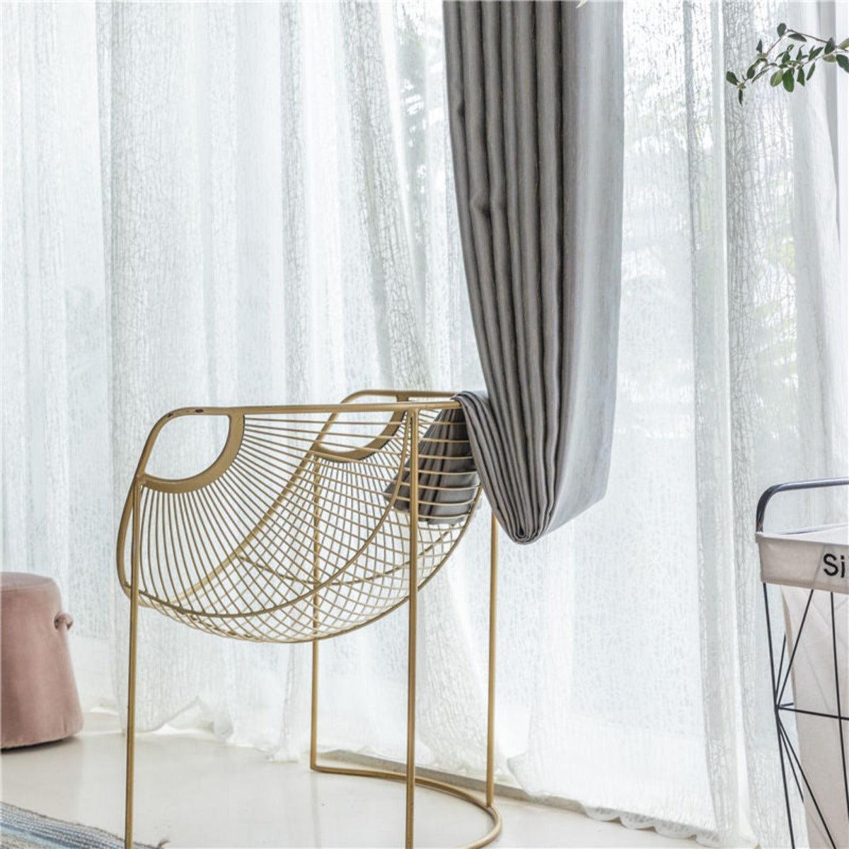 SIMPLICITY NESTING SERENITY Sheer Curtains - Home Curtains