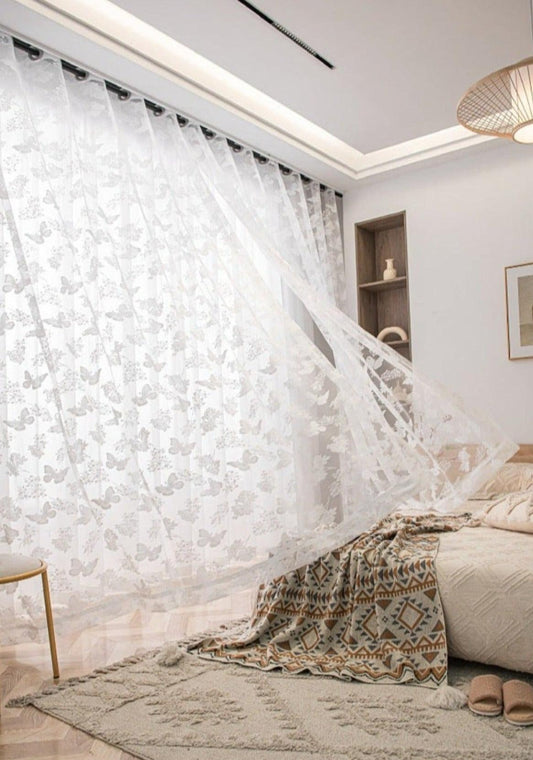 PAPILLON PRESTIGE LACE Sheer Curtains