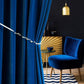 MERIN-O-Z SOFT OBSCURA Velvet Blackout Curtains