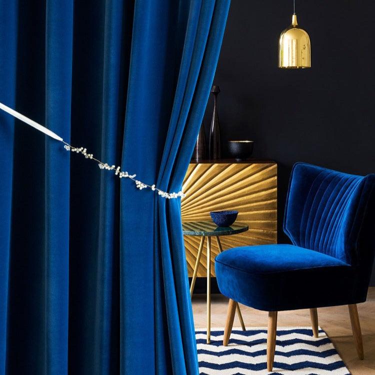 MERIN-O-Z SOFT OBSCURA Velvet Blackout Curtains - Home Curtains