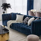 VELVETYWHISPER FLANNELLUXE BLUE Velvet Blackout Curtains