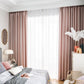 ARISTOCRATALLURE Jacquard Velvet Blackout Curtains - Home Curtains