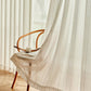 JACQUARD MIRAGE HIGH-COUNT UV-SHIELD Sheer Curtains