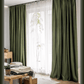 VERDANT VELVET OASIS Blackout Curtains - Home Curtains