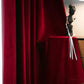 MAJESTICRED High Shading Velvet Blackout Curtains - Home Curtains