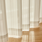 JACQUARD MIRAGE HIGH-COUNT UV-SHIELD Sheer Curtains