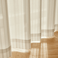 JACQUARD MIRAGE HIGH-COUNT UV-SHIELD Sheer Curtains - Home Curtains