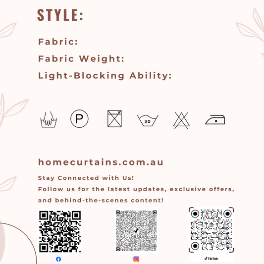 Curtain Fabric Sample – Fully Refundable